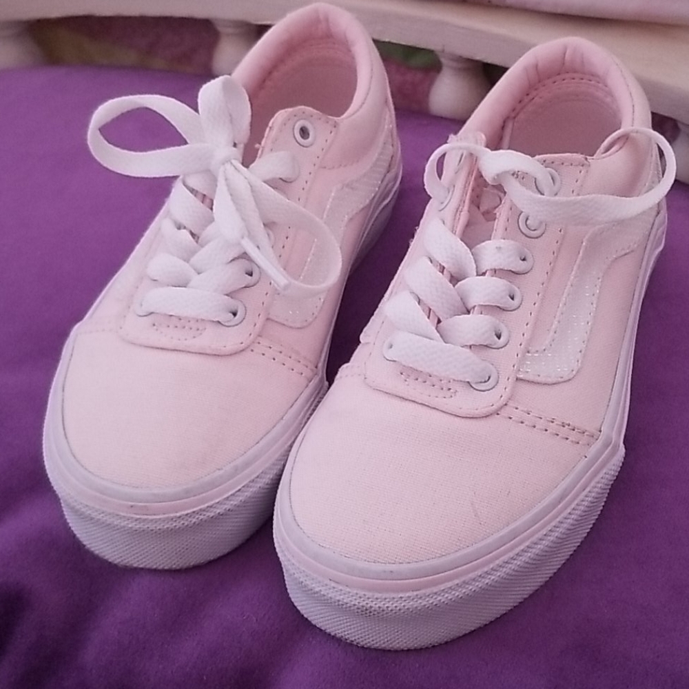 Pale pink Vans
